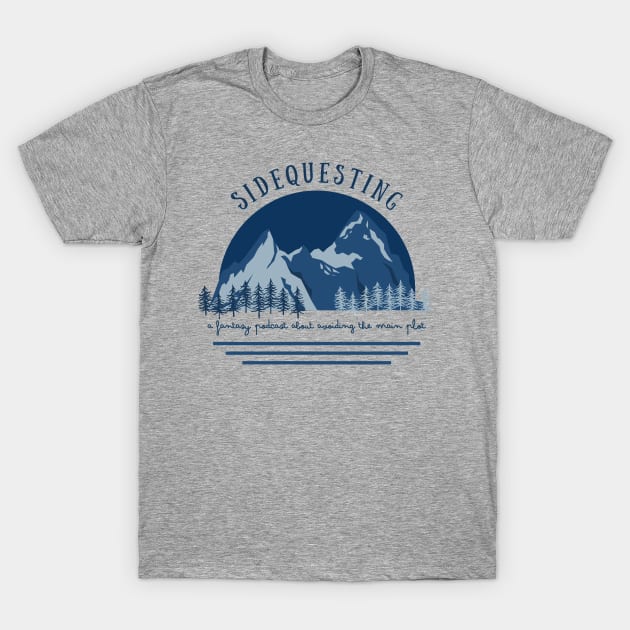 Sidequesting Adventure Art T-Shirt by Sidequesting